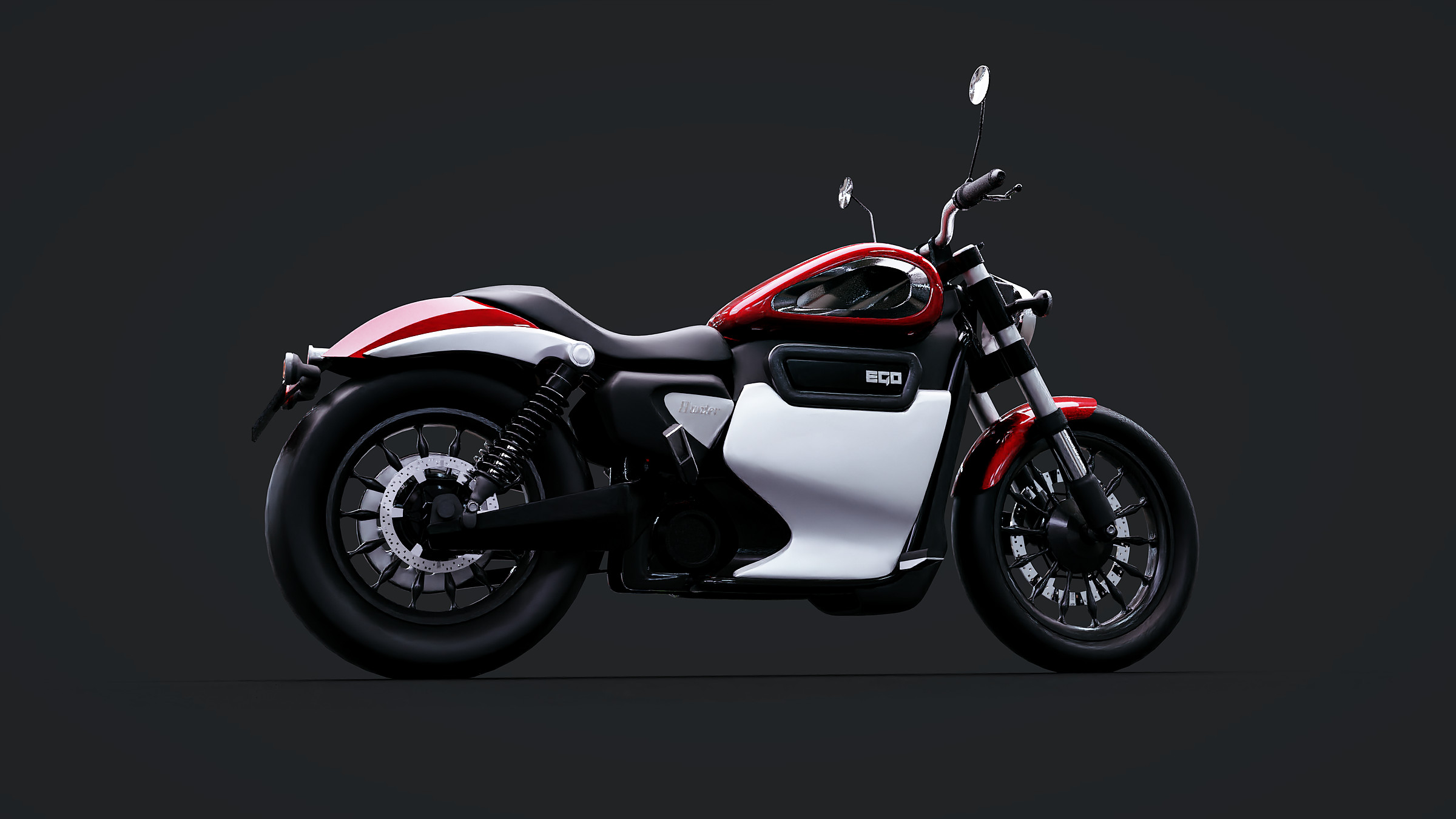 Adamar Hunter — Red and black