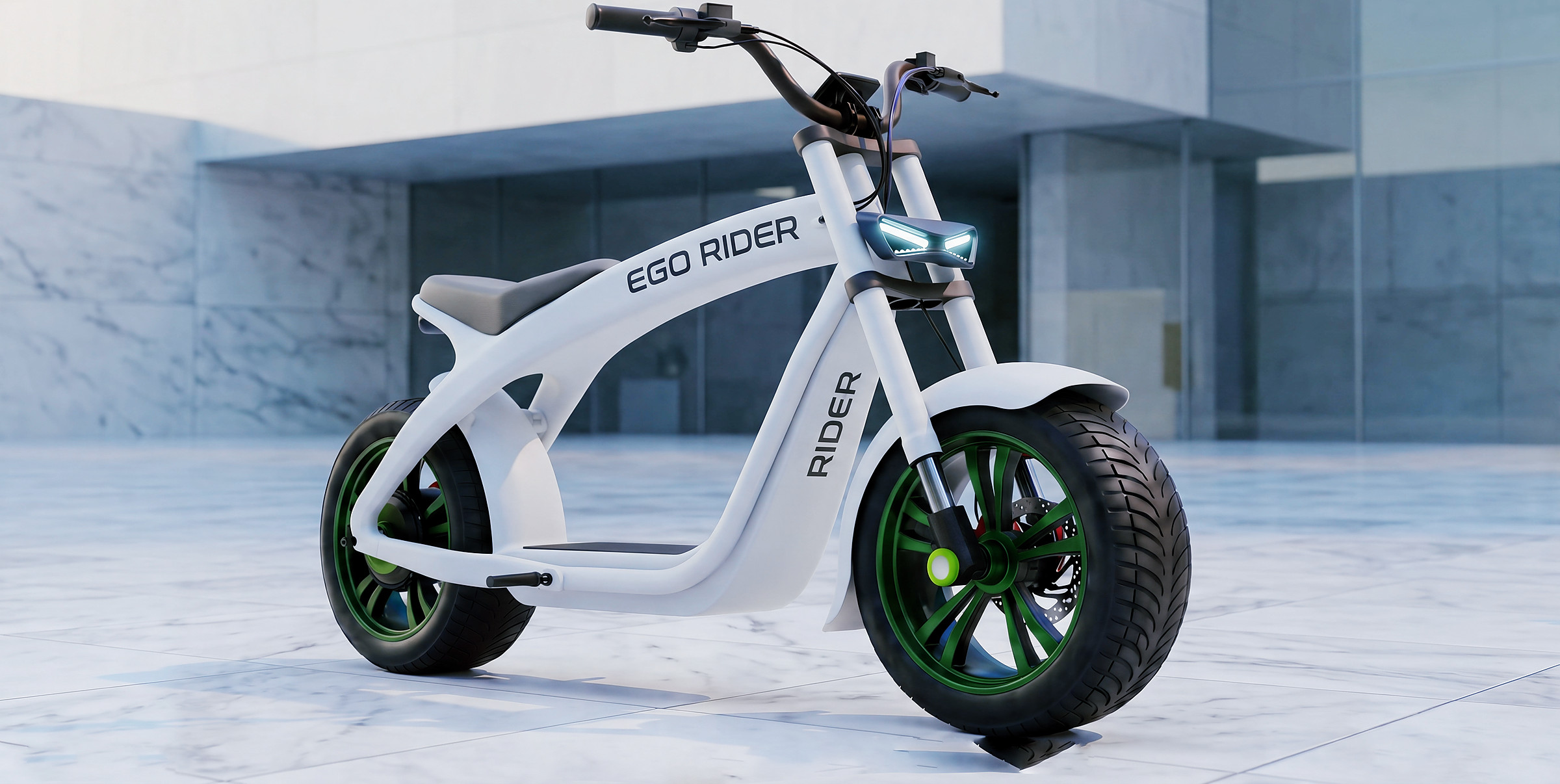 Adamar Rider — White